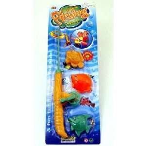  48 Pack of Magnetic fishing pole and fish 