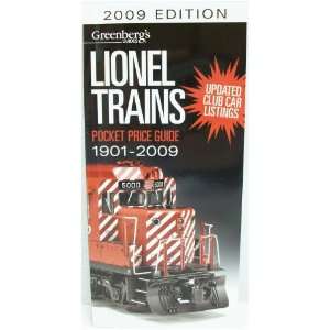    Kalmbach 108709 Lionel 2009 Pocket Price Guide Toys & Games