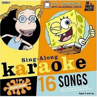 Nickelodeon Sing Along Karaoke Audio CD ~ Various Artists