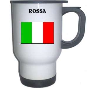 Italy (Italia)   ROSSA White Stainless Steel Mug