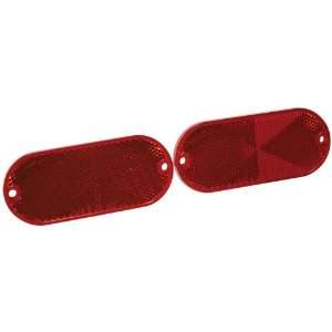  Reese Towpower 73820 Red Quick Mount Reflector   2 Pack 