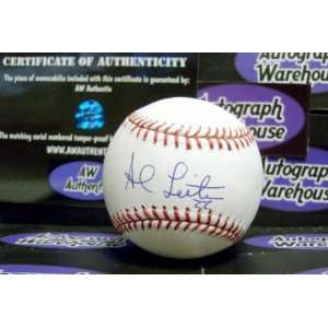  Al Leiter Autographed Baseball   Autographed Baseballs 