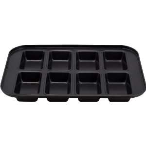   Non Stick 8 Section Mini Loaf Pans Commercial Model