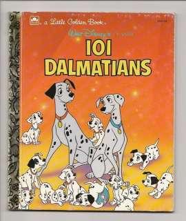   101 Dalmatians Dalmations Little Golden Book LGB 9780307001160  