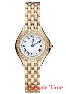 Movado Aviso Ladies Watch 14K Gold Diamond Bezel  