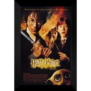   Harry Potter and the Chamber 27x40 FRAMED Movie Poster