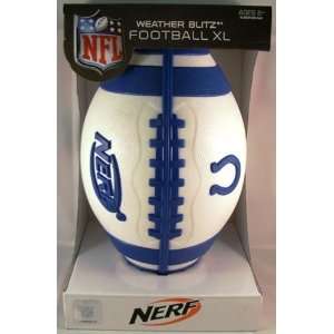  Nerf Sport NFL Weatherblitz XL Football Colts Toys 