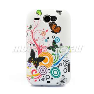 TPU GEL SILICONE CASE COVER FOR HTC G8 WILDFIRE /22  
