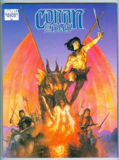 Marvel Graphic Novel Conan of the Isles NM   