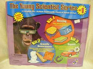   The Young Scientist Series Set 1 Award Winning 3 Complete Science Kits