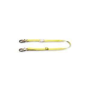 MSA Sure Stop 1/2 X 8 Fixed Nylon Rope Restraint Lanyard With HL2000 