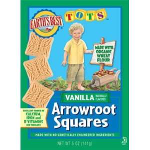  Tots Arrowroot Squares, Vanilla 6 Boxes 5oz Each 6 Foods 