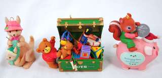   Christmas Ornaments Hoppy Holidays Toy Chest Squirrelin’ It Away