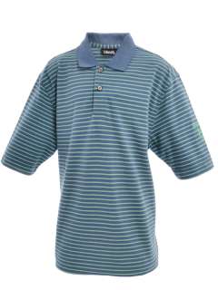 Ashworth Golf Boys Youth Striped Polo Shirt Top Tee   Golfing T Shirt 