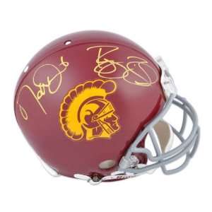  Reggie Bush & Matt Leinart Hand Signed Autographed USC 