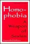 Homophobia Weapon of Sexism   Expended, (1890759015), Suzanne Pharr 