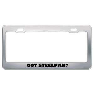  Got Steelpan? Music Musical Instrument Metal License Plate 