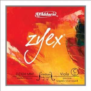  10 Zyex Viola C Singles Medium Scale Medium Tension 