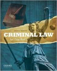 Criminal Law, (0195389034), Sue Titus Reid, Textbooks   
