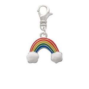  Rainbow Clip On Charm Arts, Crafts & Sewing