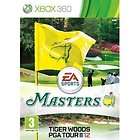 Masters Tiger Woods PGA Tour 12 Xbox 360 PAL Brand New