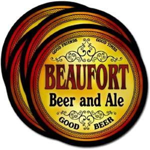  Beaufort, SC Beer & Ale Coasters   4pk 