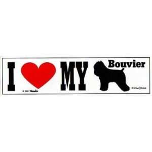  Bouvier Bumper Sticker Automotive