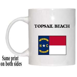  US State Flag   TOPSAIL BEACH, North Carolina (NC) Mug 