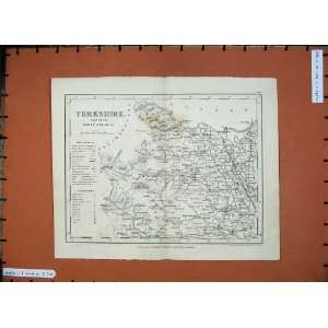  England Yorkshire North Riding 1846 Dugdales Maps