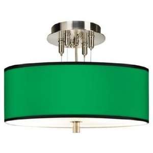  All Green Giclee 14 Wide Ceiling Light