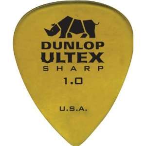  Jim Dunlop 433P10 Dun Ultex Sharp 6Pk 1.00 Musical 