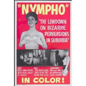  Nympho   Movie Poster   27 x 40