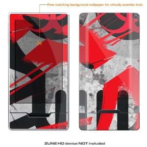  Protective Decal Skin Sticker for Mocrosoft Zune HD case 