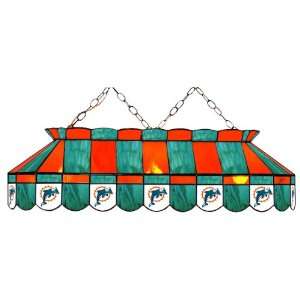  Miami Dolphins 40 Stained Glass Pool Table / Billiard Light 