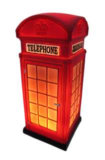 Old English Telephone Booth LED Table Light  