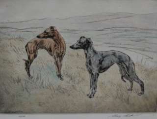 Listed British Artist Henry Wilkinson Etching Hunting Scene 69/150 