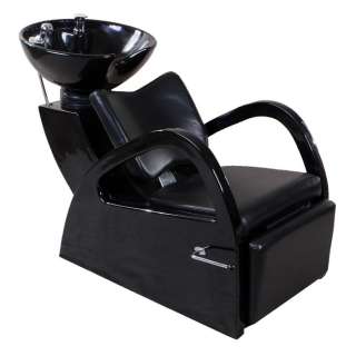 New Sturdy Black Salon Shampoo Chair & Bowl Unit SU 15B  