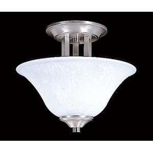  Bellevue Series Pendant   9301   Brushed Stainless with 