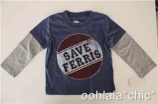  FERRIS Ferris Buellers Day Off Movie Long Sleeved Tee T Shirt  