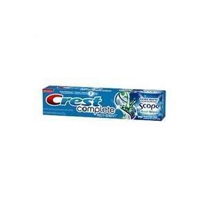  Crest Complete Multi benefit Toothpaste, Extra White Plus 