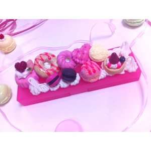  plastic pencil case Pink/adorable fake food and dessert items Tokyo 