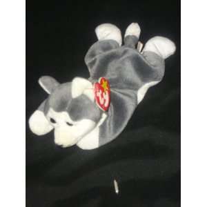 Beanie baby   (Nanook)   with tag attached