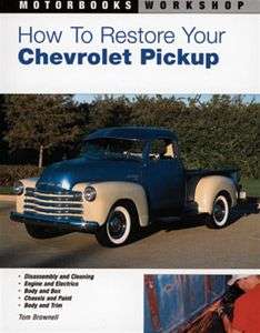 HOW TO RESTORE YOUR CHEVROLET PICKUP 48 49 50 51 69 70  