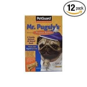 Pet Guard Mr. Pugsley Peanut Butter Dog Biscuits ( 12x21 OZ)  
