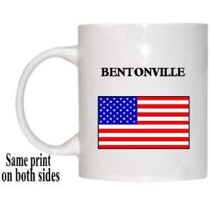  US Flag   Bentonville, Arkansas (AR) Mug 