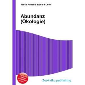  Abundanz (Ã kologie) Ronald Cohn Jesse Russell Books