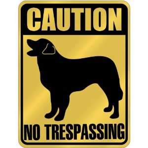  New  Caution  Leonberger   No Trespassing  Parking Sign 
