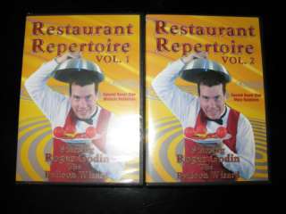Restaurant Repertoire 2 DVD Set   Balloon Twisting  NEW  