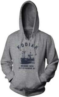    Deadliest Catch Kodiak Bering Sea Hoodie Sweatshirt Clothing