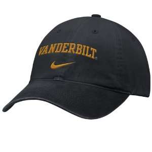  Nike Vanderbilt Commodores Black Campus Hat Sports 